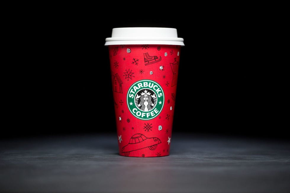 Red, Cup, Drinkware, Cup, Drink, Non-alcoholic beverage, Tumbler, Tableware, Coffee cup, 