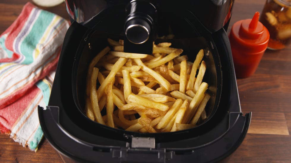 air fryer horizontal fries