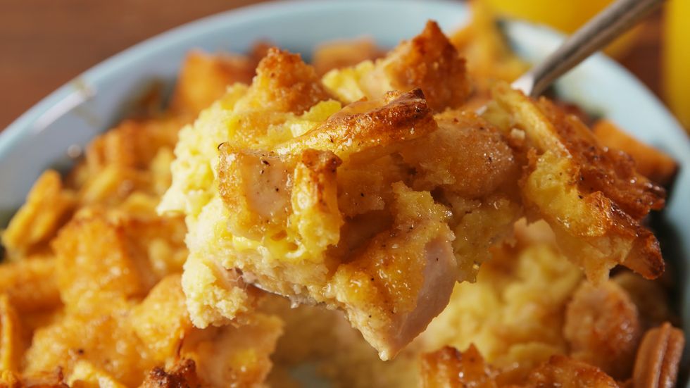 Making Chicken 'N Waffles Casserole — Chicken 'N Waffles Casserole