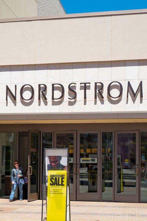 Building, Outlet store, Facade, Font, Door, Signage, 