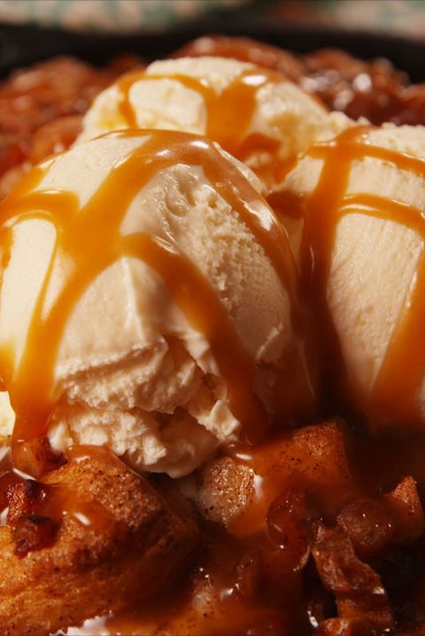 Skillet Apple Fritter Vertical