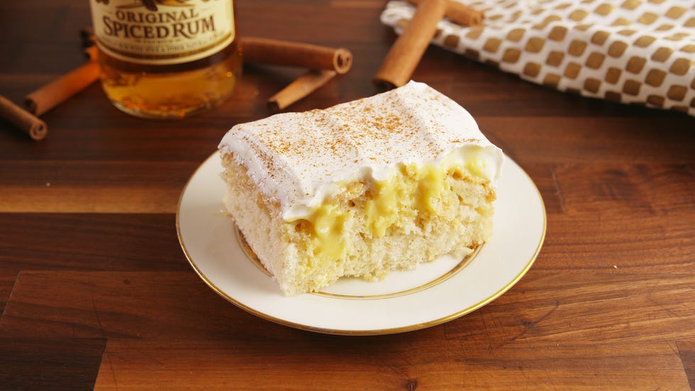 eggnog poke cake horizontal