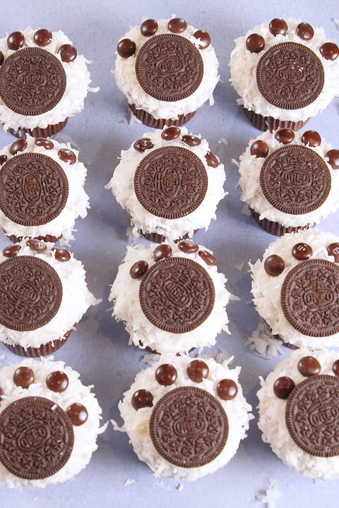 polar bear cupcakes