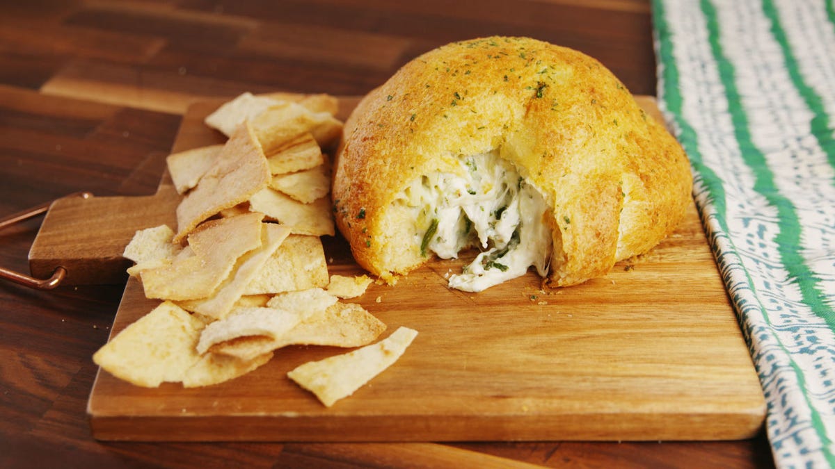 Video player poster image preview for This Spinach Artichoke App Is THE BOMB!