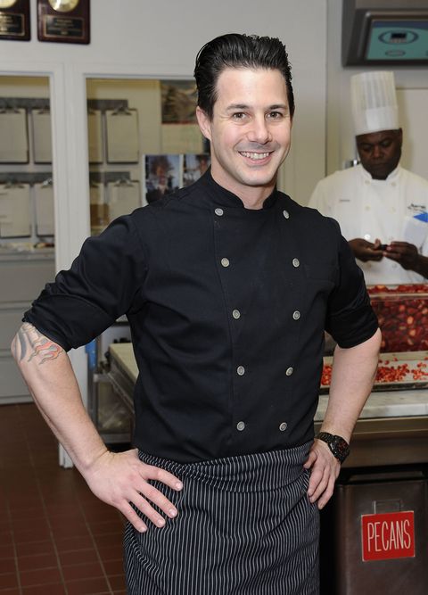Chef's uniform, Chef, Muscle, Sleeve, Dress shirt, Cook, 