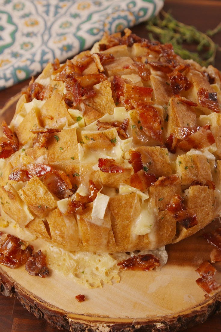 maple bacon brie bread