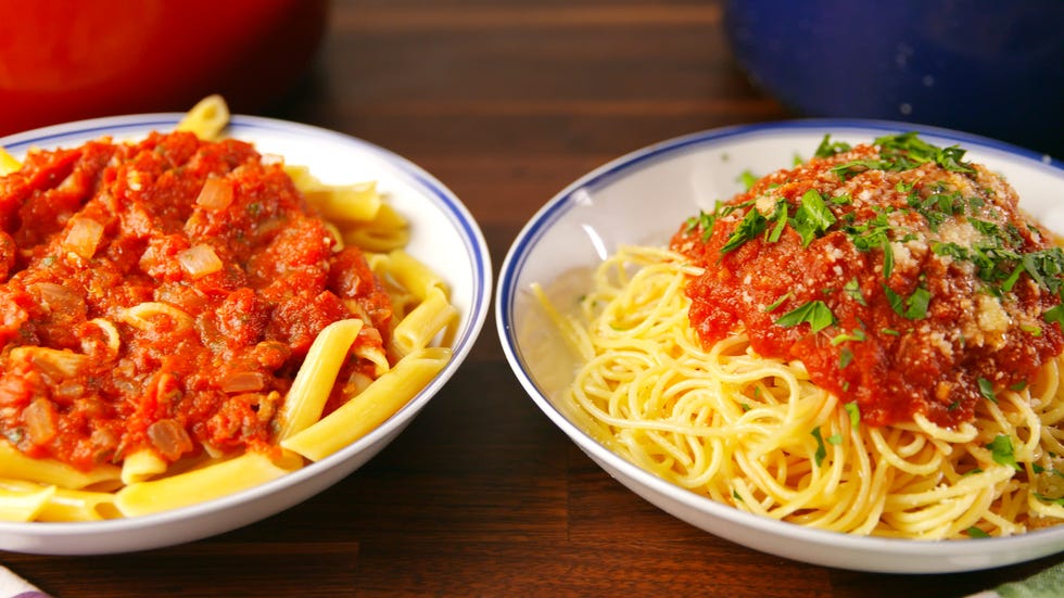 Celebrity Snackdown marinara
