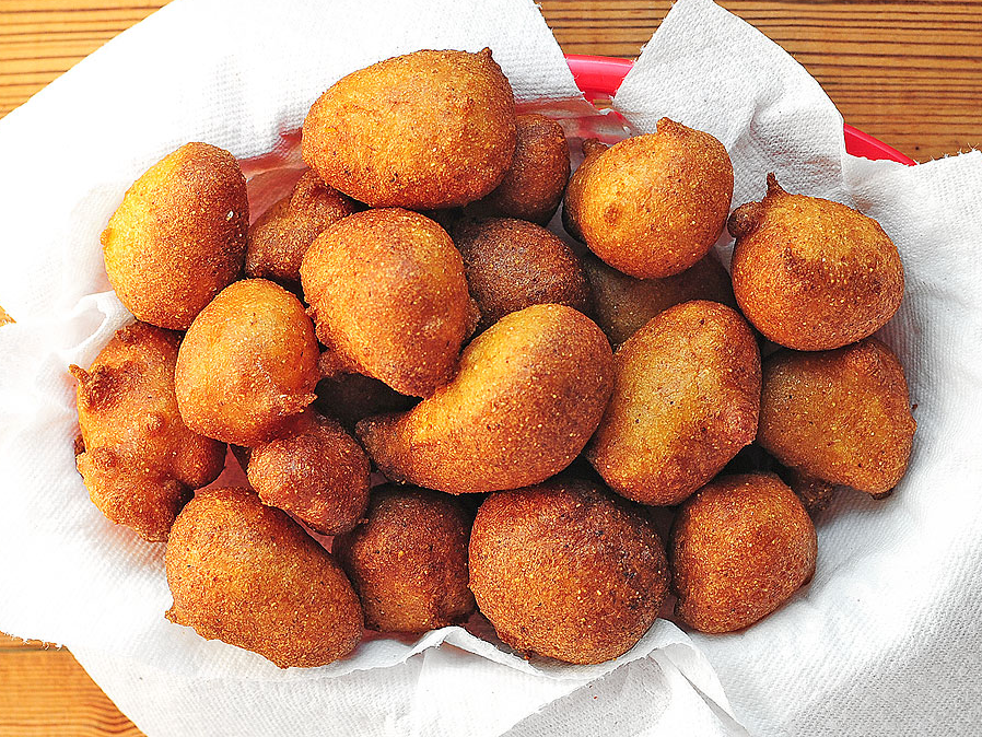 how would you describe hush puppies