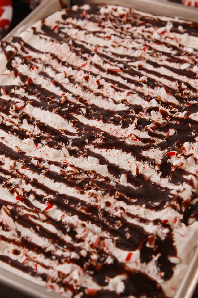 Peppermint Poke Cake Vertical