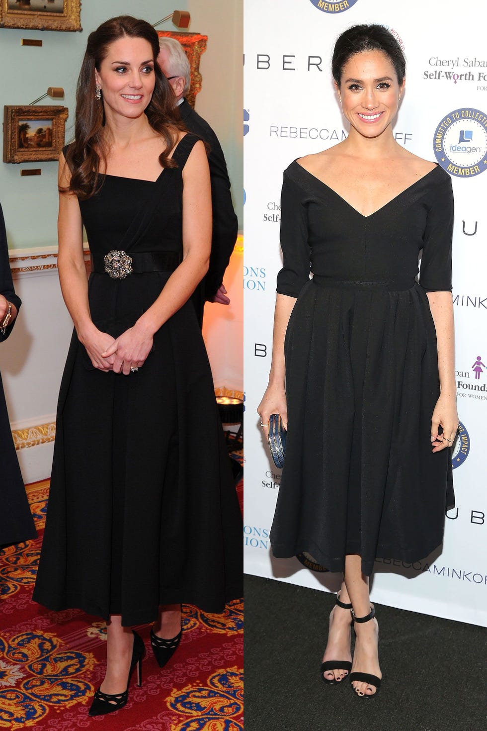 Dress, Clothing, Little black dress, Carpet, Red carpet, Cocktail dress, Hairstyle, Fashion, Shoulder, Footwear, 