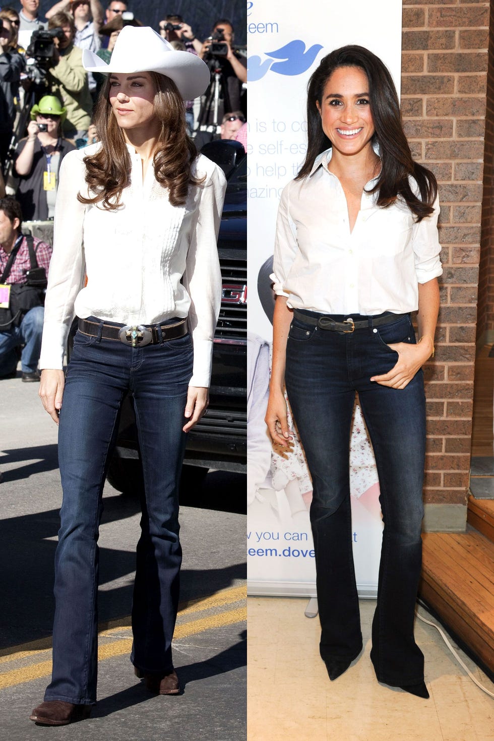 Jeans, Clothing, White, Denim, Footwear, Fashion, Street fashion, Waist, Leg, Headgear, 
