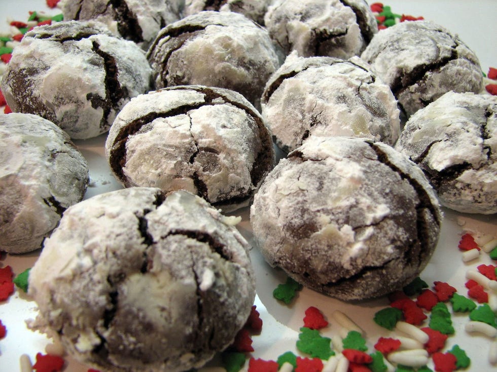 chocolate crinkle cookies