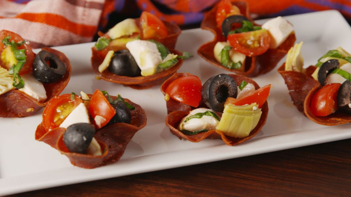 Antipasto Cups Video - How to Make Antipasto Cups Video