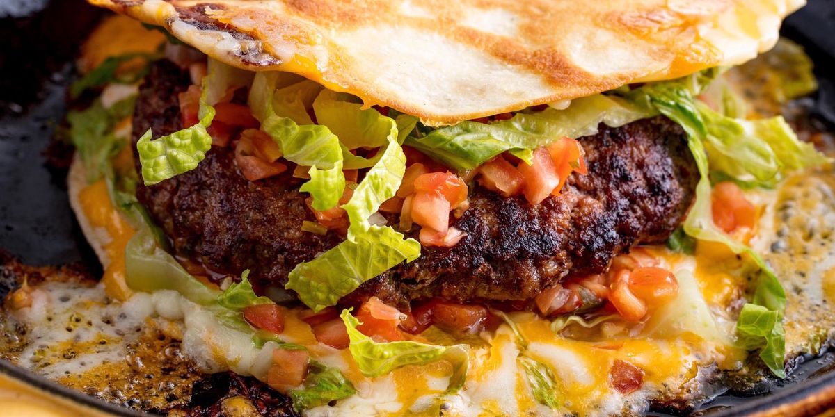 quesadilla burger horizontal