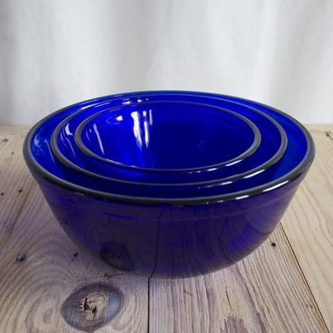 Cobalt blue, Blue, Bowl, Purple, Mixing bowl, Pottery, Electric blue, Tableware, Ceramic, Dishware, 
