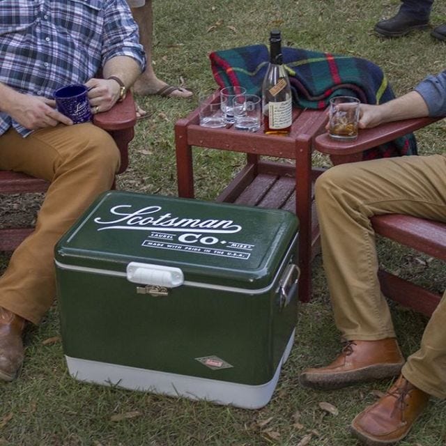 Table, Cooler, Recreation, Furniture, Picnic, Baggage, 