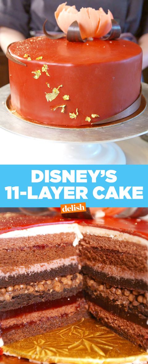 Disney 11 Layer Cake Disney World Desserts