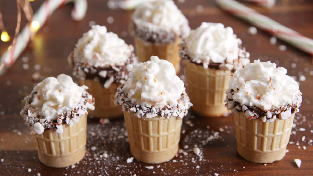 Video player poster image preview for These Ice Cream Cone Shot Glasses Are Too Cute For Words