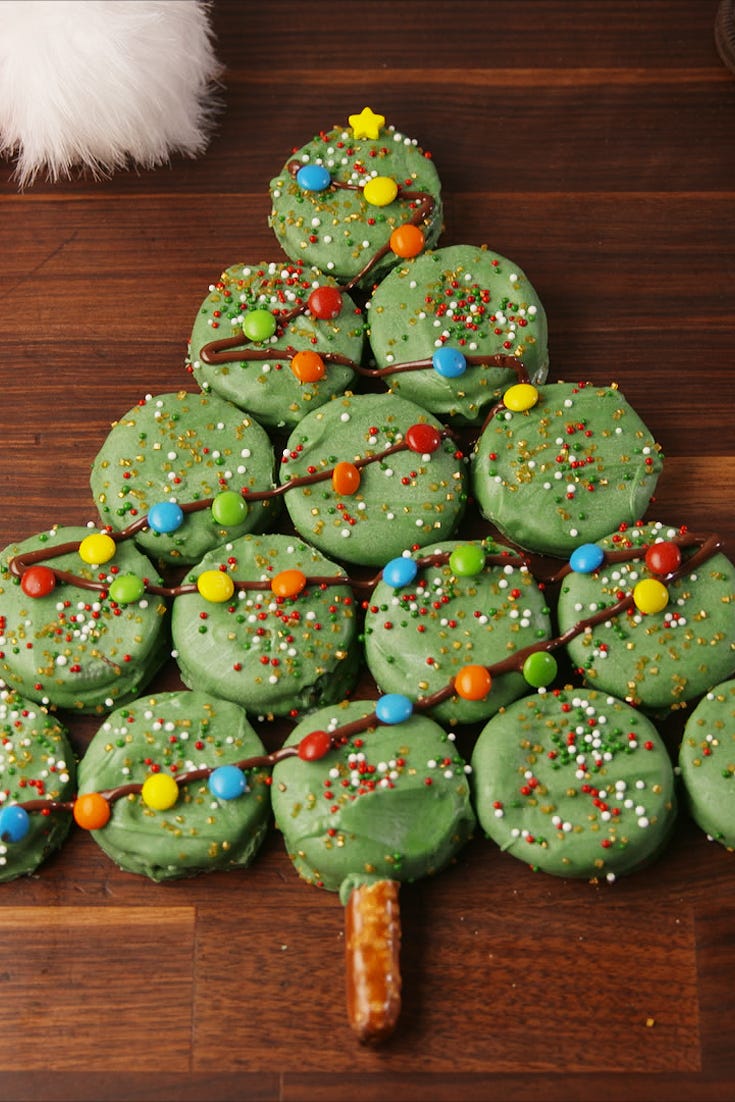 oreo christmas tree