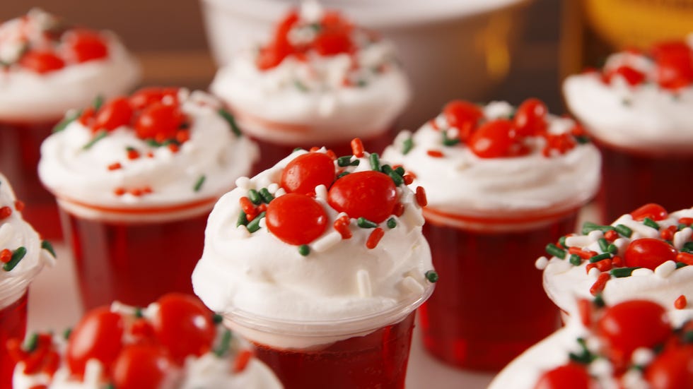 holly jolly jel o shots