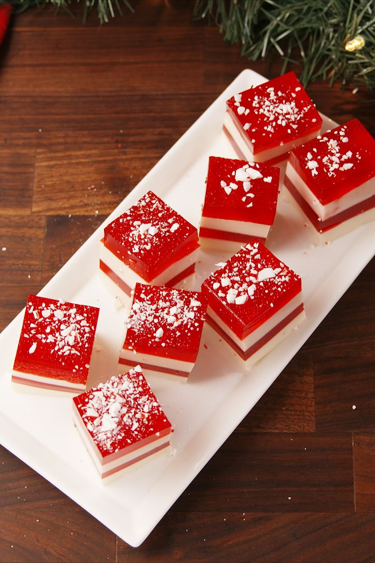 christmas themed jello shots