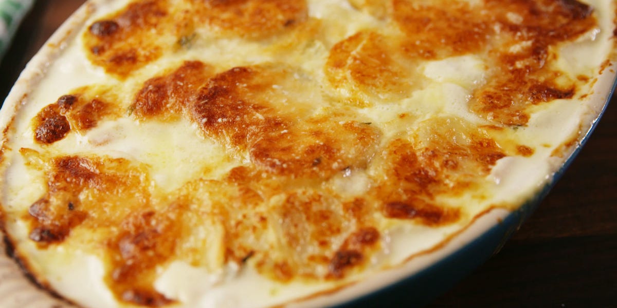 Garlic Parm Au Gratin