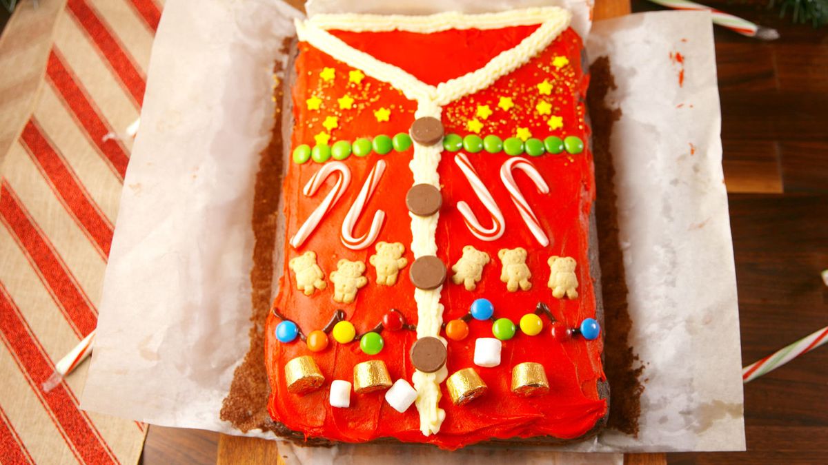 Lærd bue Demon Play Best Ugly Sweater Cake Recipe - How to Make Ugly Sweater Cake