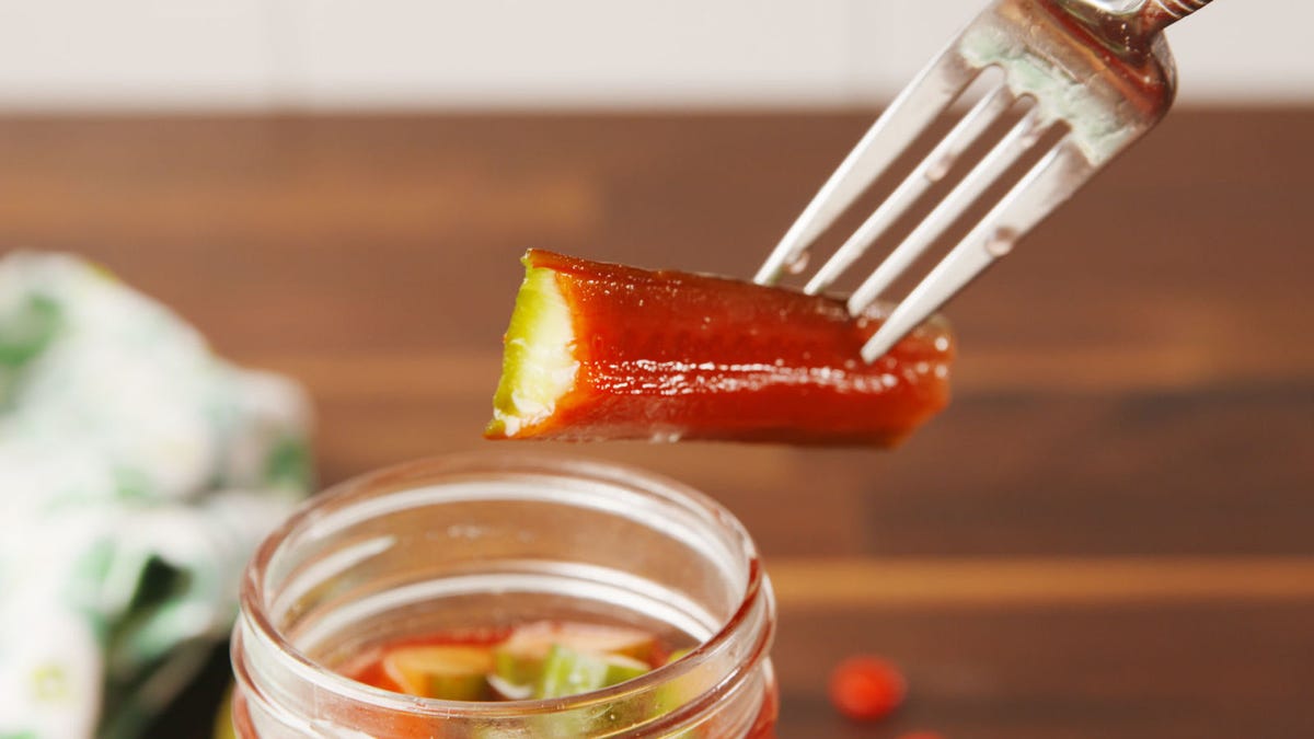 Video player poster image preview for Would You Try These Red Hot Pickles?!
