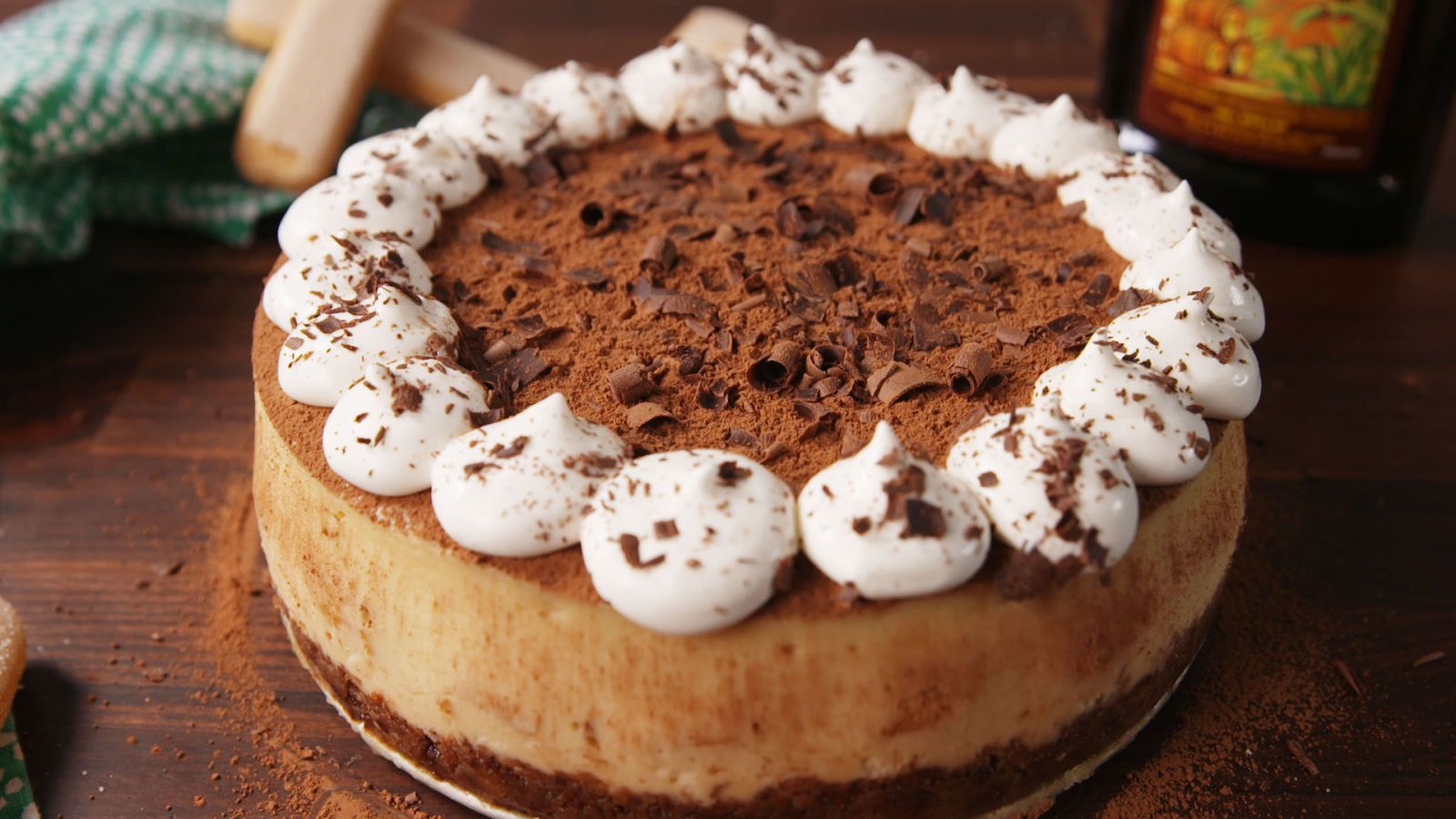 Best Tiramisu Cheesecake Recipe - How To Make Tiramisu Cheesecake