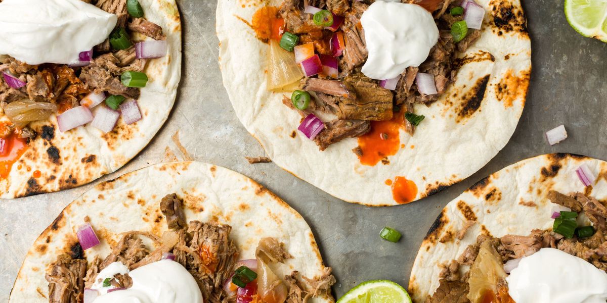 Best Slow-Cooker Beef Tacos Recipe - How to Cook Slow-Cooker Beef Tacos