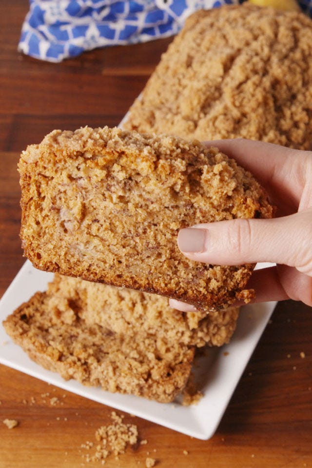 banana bread coffee cake