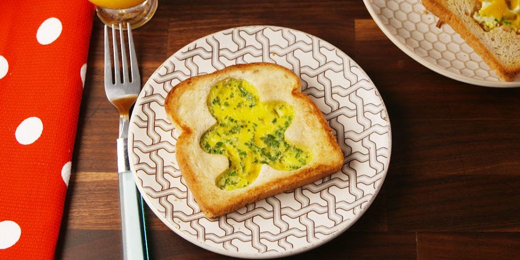 Christmas Egg In A Hole