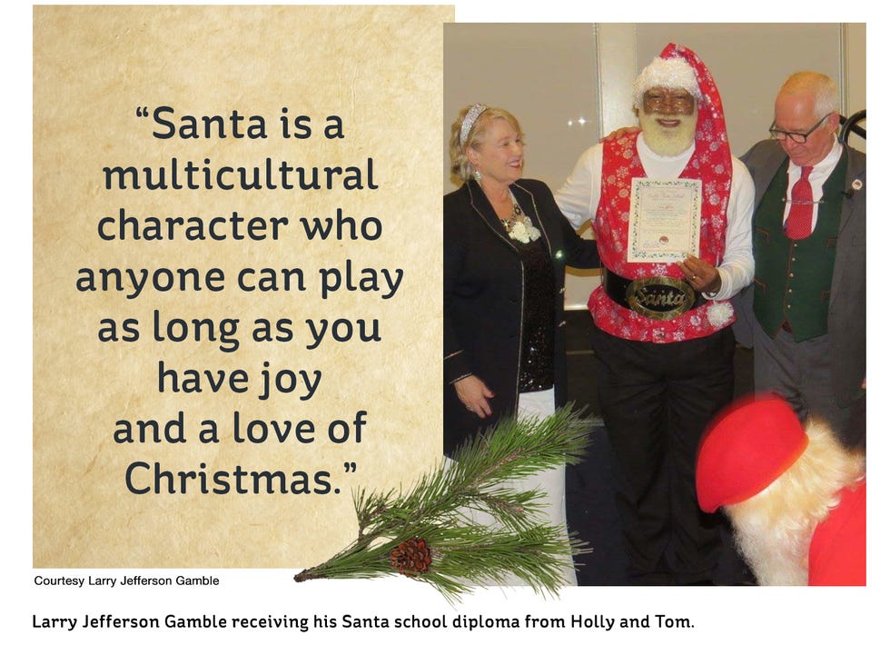 Christmas eve, Text, Christmas, Santa claus, Event, Adaptation, Greeting, Photo caption, Greeting card, Fictional character, 