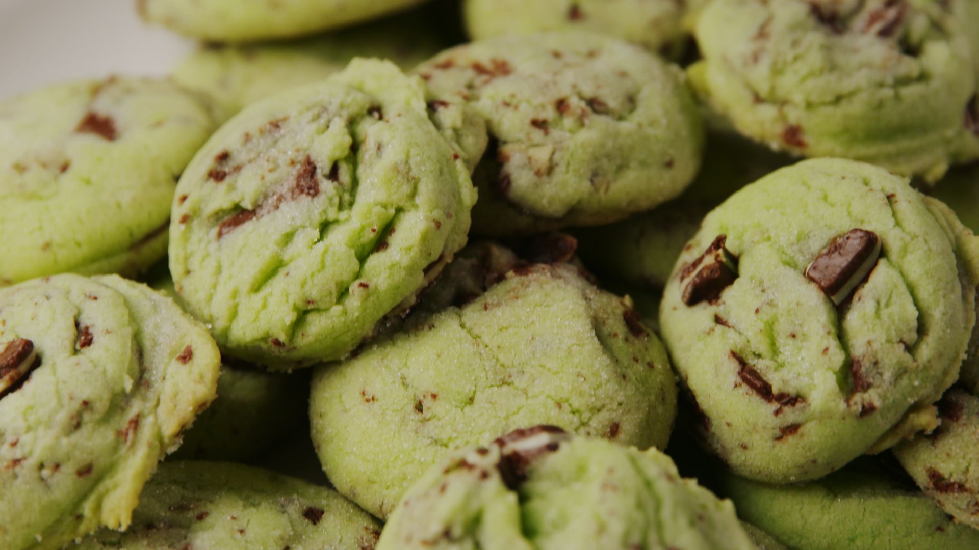 Mint Chocolate Chip Cookies-image