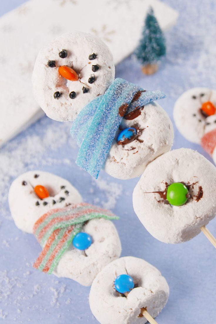 21 Snowman Themed Desserts Cute Sweets With Snowmen Delish Com