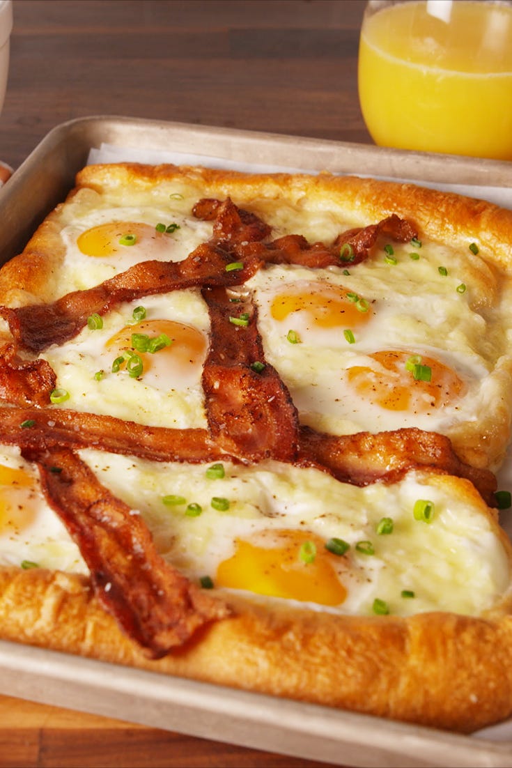 crescent breakfast tart