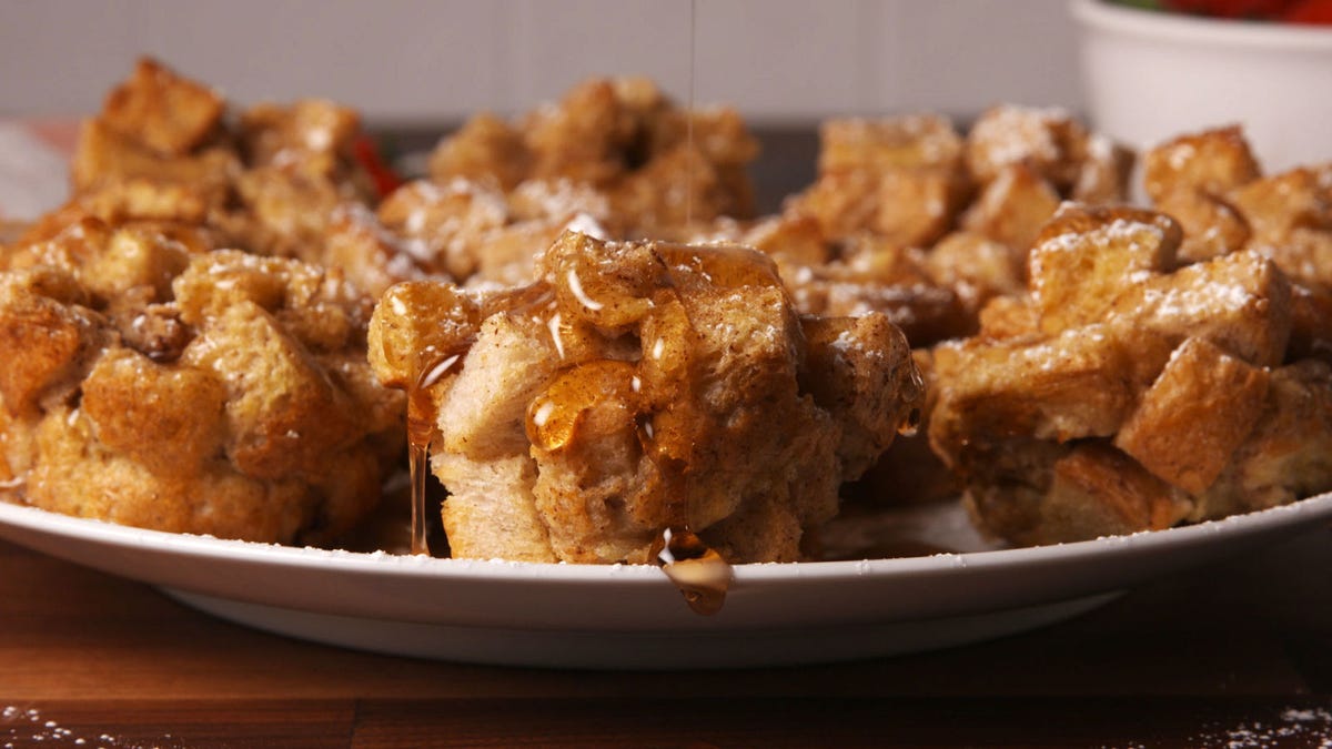 Video player poster image preview for French Toast Muffins Will Change The Way You Think About Breakfast