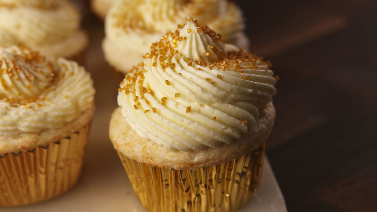 Video player poster image preview for This Champagne Hack Will Change The Way You Bake Cupcakes
