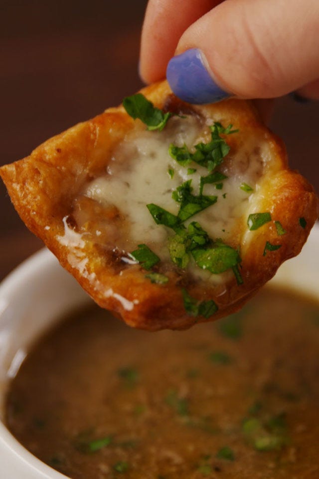 French Dip Bites Vertical