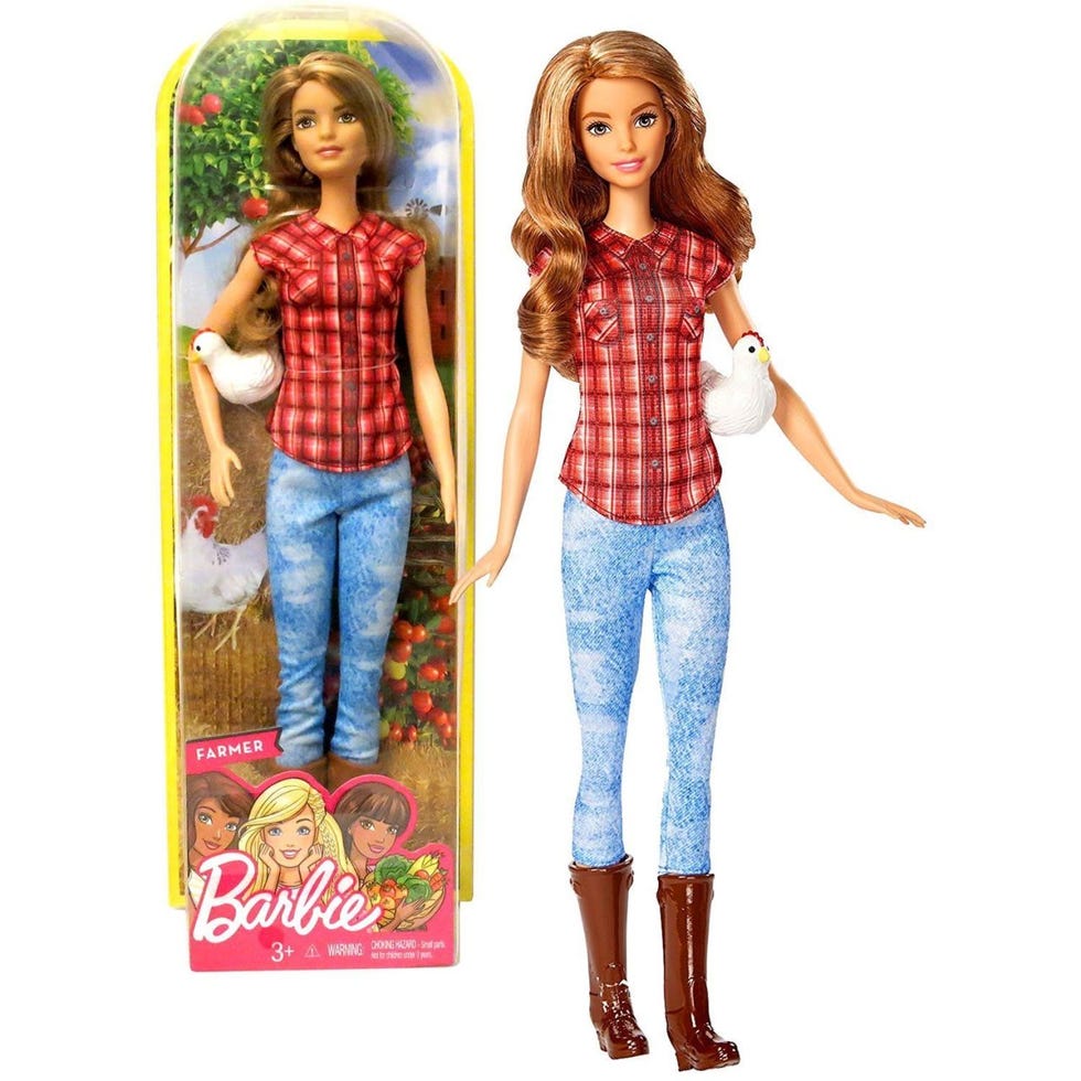 Barbie farmer doll