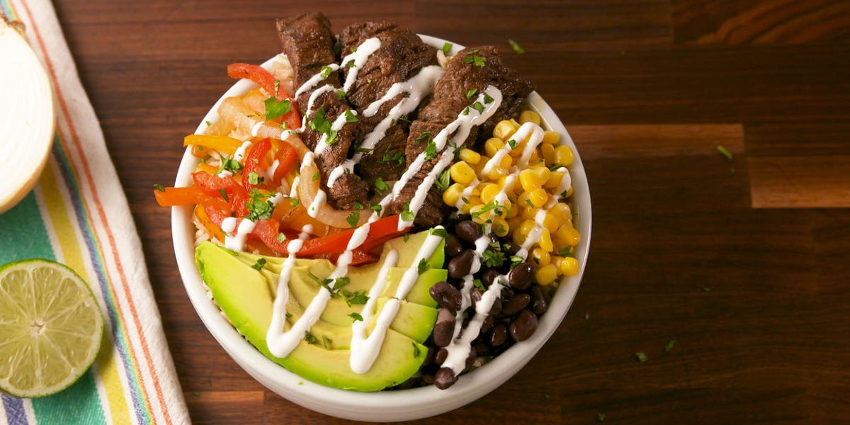 Steak Fajita Power Bowls Steak Fajita Power Bowls