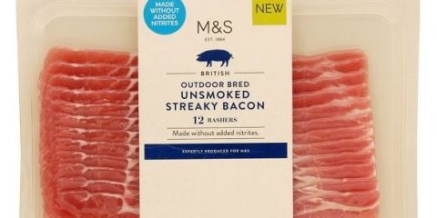 Makin' bacon healthy: Nitrite-free version launches in the UK for 2018