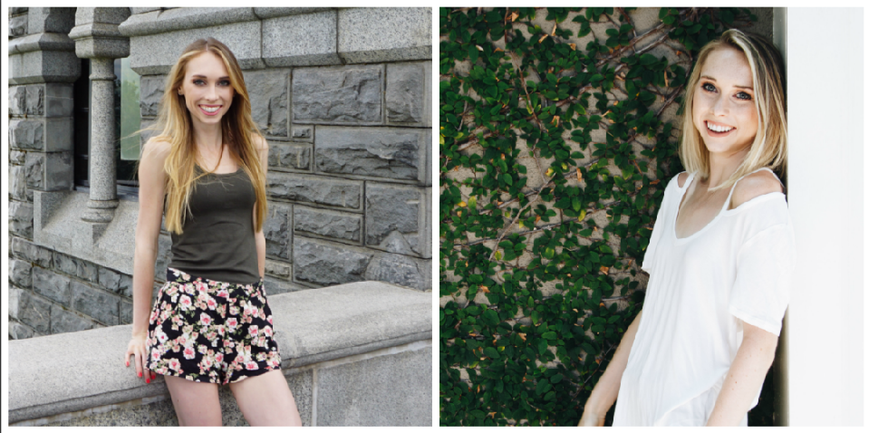 Christina, before and after treatment