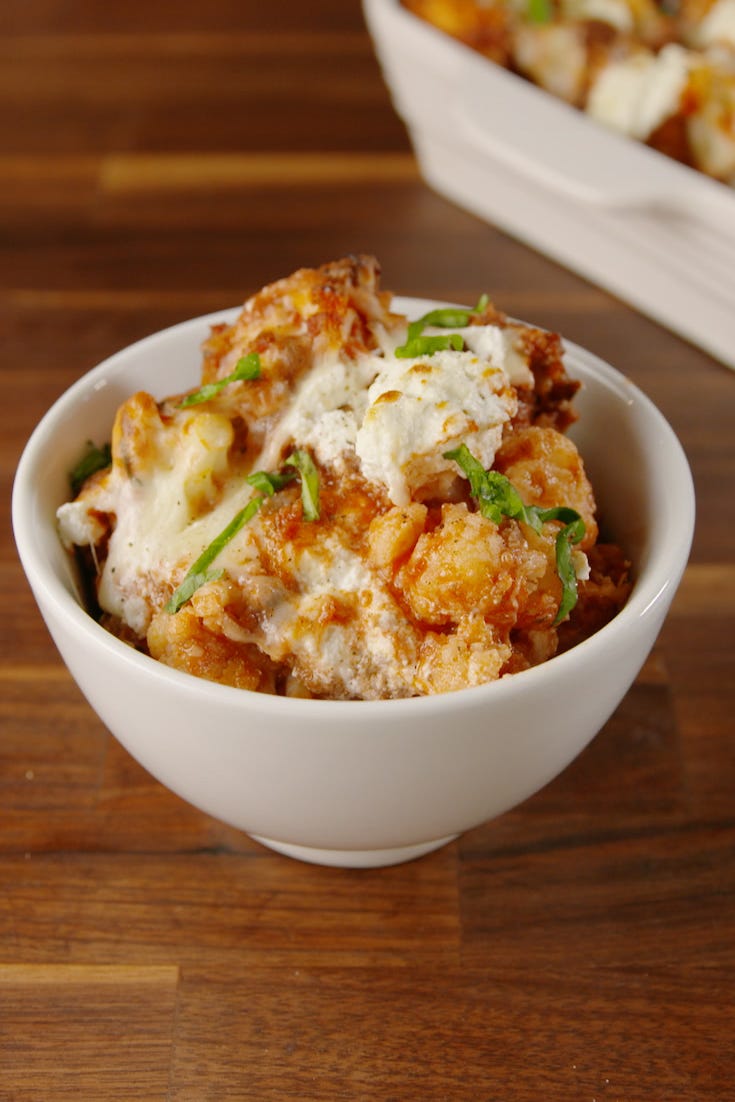 Cauliflower Baked Ziti Vertical