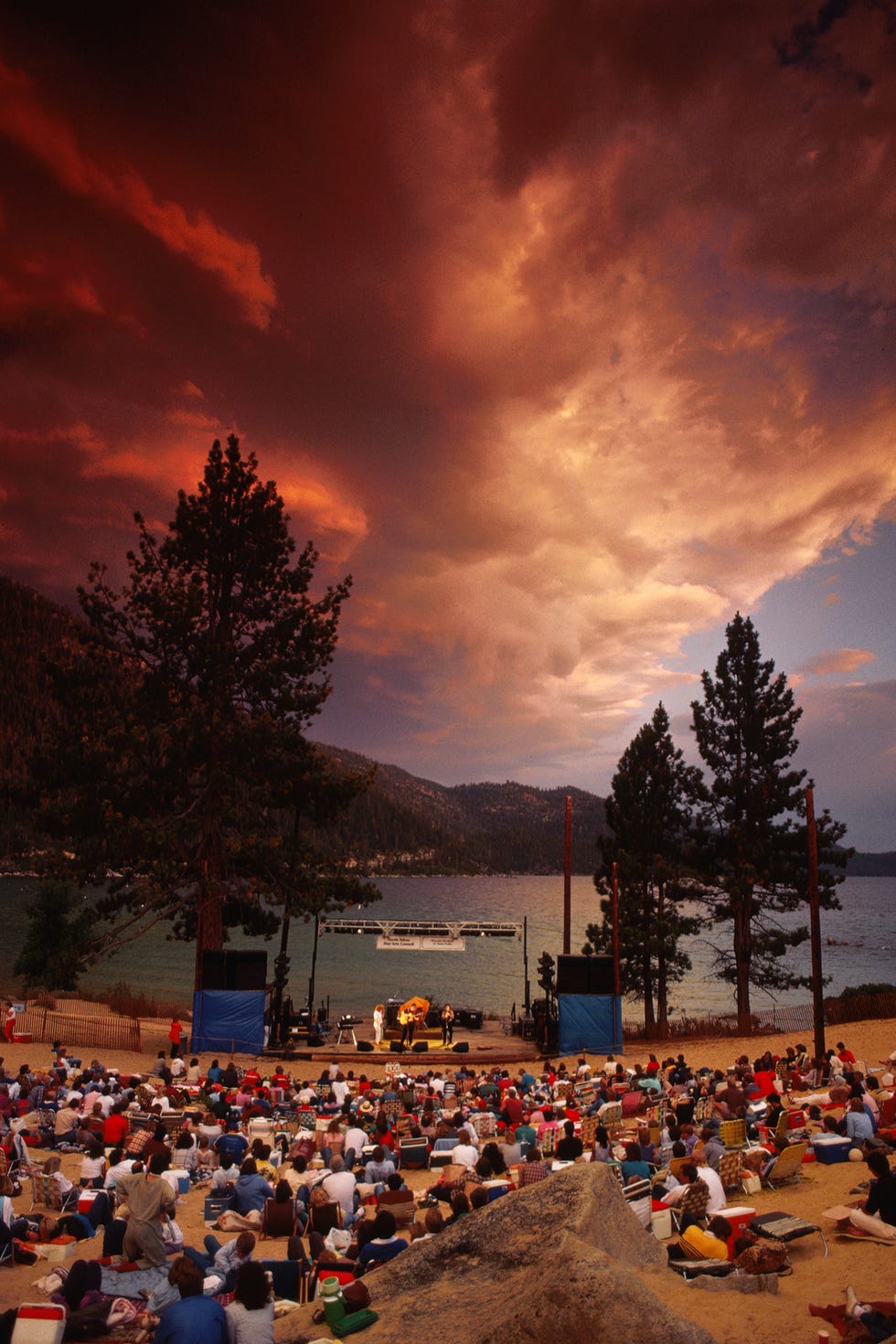Sky, Crowd, People, Cloud, Evening, Tree, Atmosphere, Summer, Sunset, Event, 