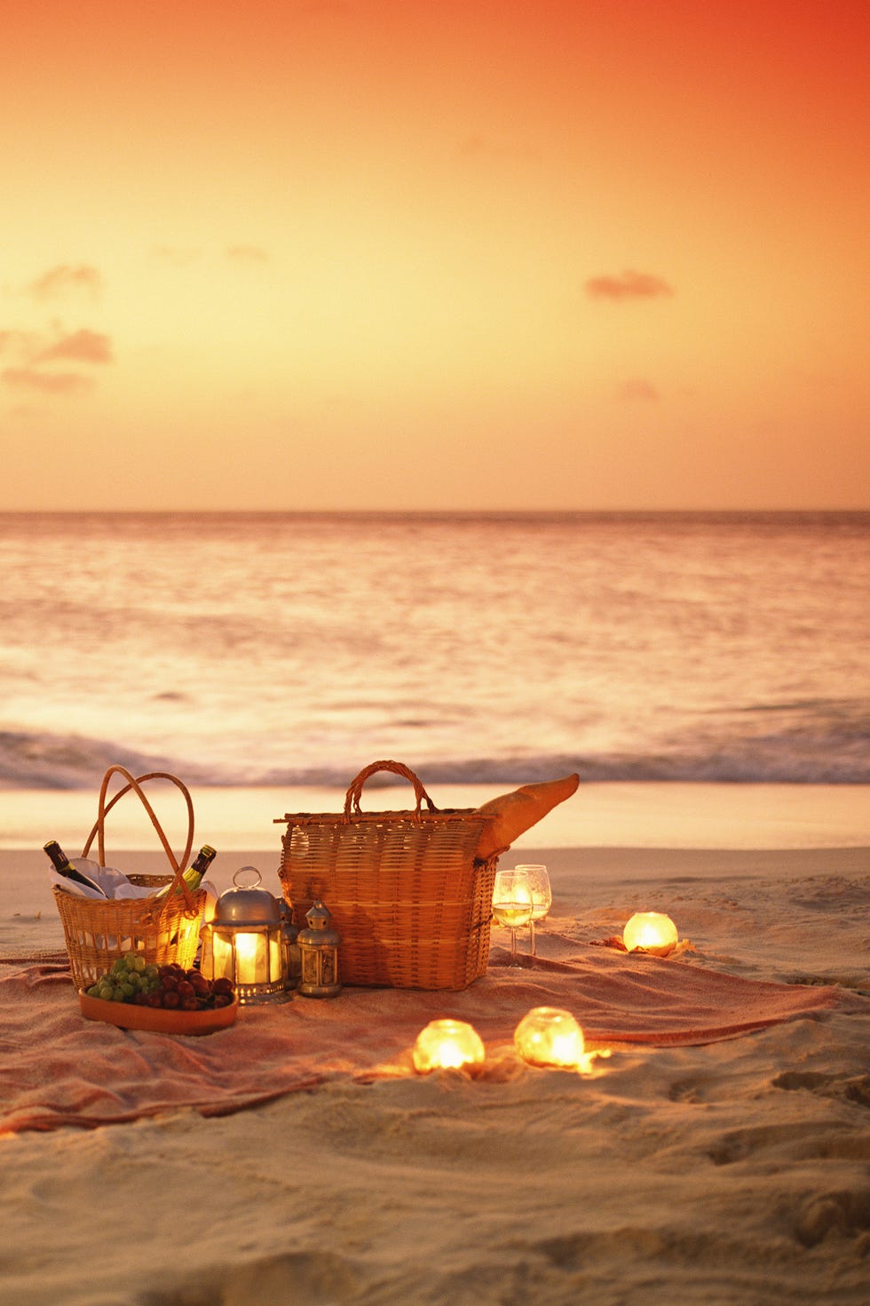 Sky, Sea, Ocean, Beach, Sunset, Sunrise, Horizon, Sun, Shore, Vacation, 