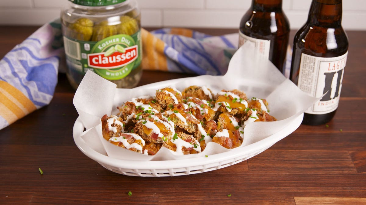 Video player poster image preview for New Snack Obsession: Loaded Pickle Chips