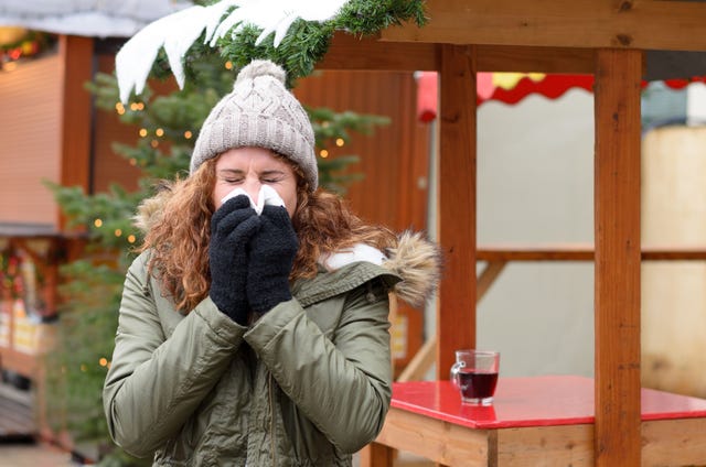 Flu season in winter