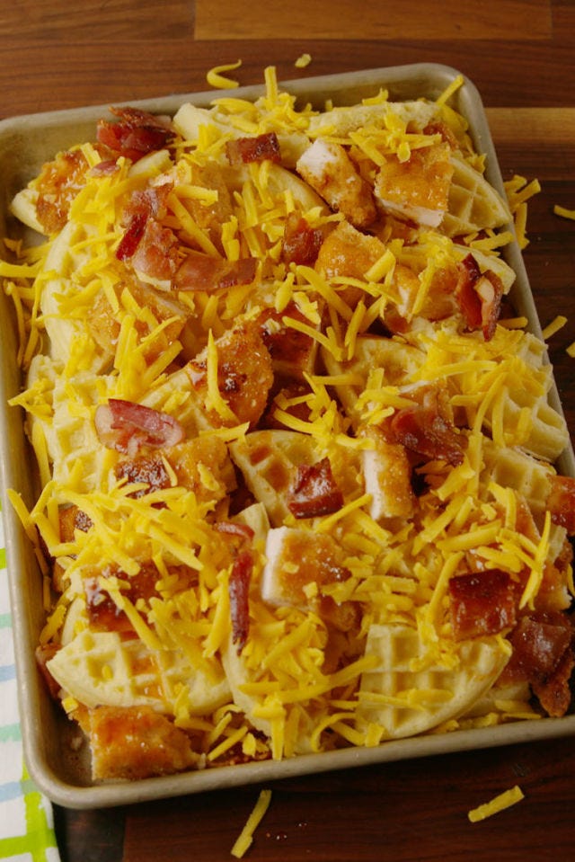 Chicken & Waffle Nachos