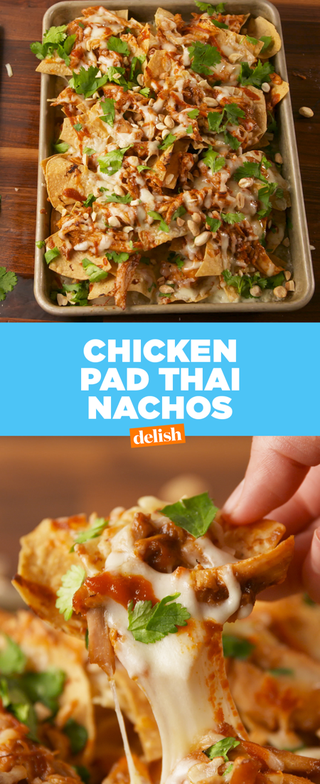 Cooking Pad Thai Nachos Video — Pad Thai Nachos Recipe How To Video